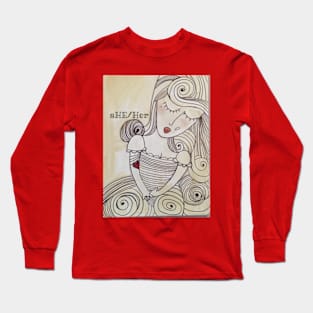 She/her Long Sleeve T-Shirt